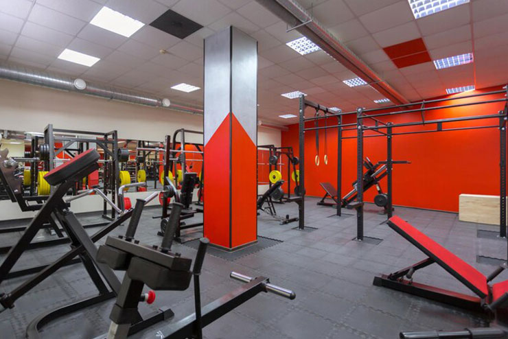 The state-of-the-art fitness center promotes physical fitness and well-being of the students with top-notch equipment and expert trainers.