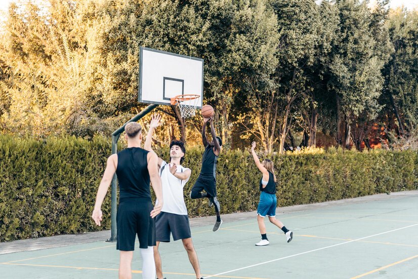 Elevate your spirit at our premier Basketball Court, where passion meets precision and teamwork reigns supreme. 